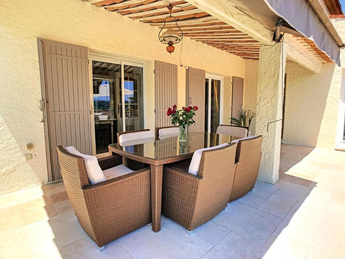 3 Bedrooms Villa Near Cannes - Pool & Jacuzzi - Sea View Mandelieu-La Napoule Exterior photo